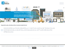 Tablet Screenshot of 3llideas.com